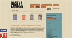Desktop Screenshot of antikvariatpaseka.cz
